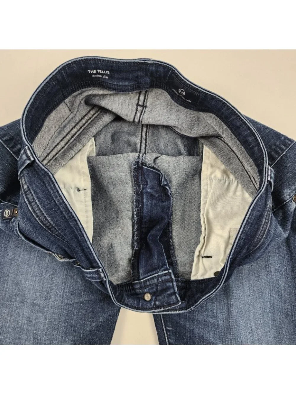 AG Adriano Goldschmied Jeans Mens 32x31 Blue The Tellis Modern Slim Pants USA